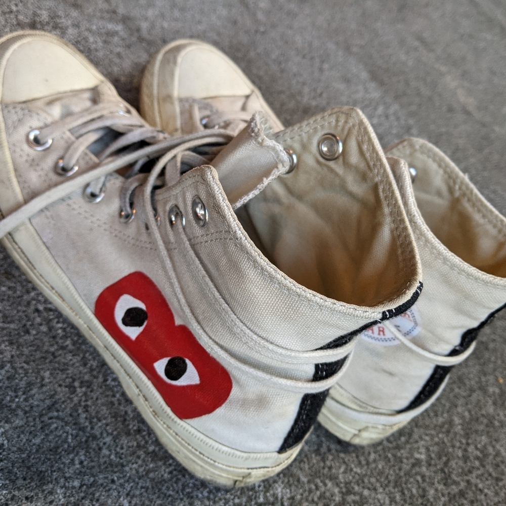 Comme Des Garcons Converse Shoes